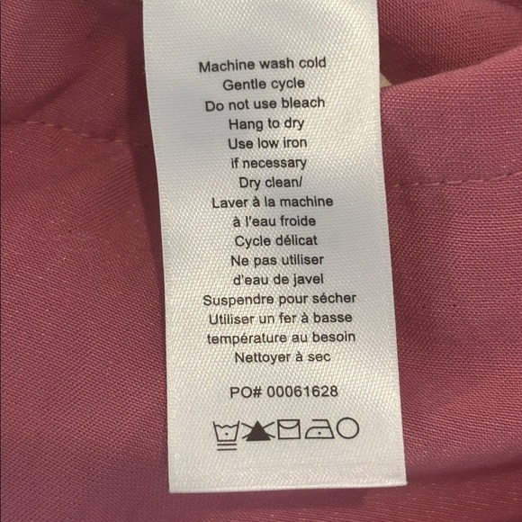 RAG & BONE Margot sleeveless blazer self tying belt front button blush pink sz4 - Picture 9 of 14